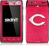 Skinit Cincinnati Reds - Solid Distressed Vinyl Skin for Motorola Droid RAZR