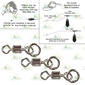 Size 8 Ring Swivels