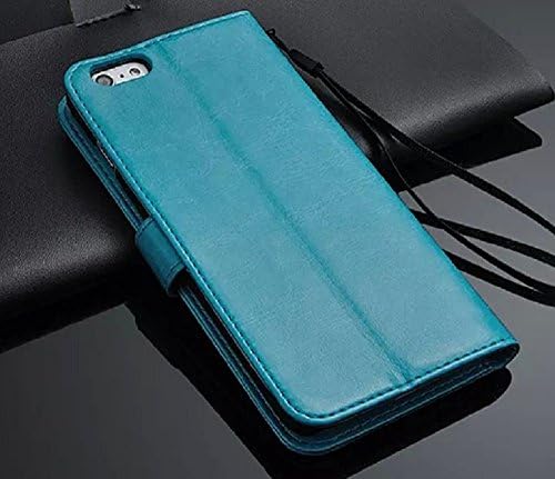 iPhone 6 Case Wallet iPhone 6 Wallet Case 4.7 inch Protective Flip Folio PU Leather Wallet Bumper Case Phone Holder for Apple iPhone 6 4.7 By Protective Cover (Teal Mint Turquoise Blue Green)