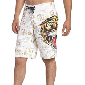 Ed Hardy Men's Man Tiger Boardshort