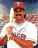 Juan Gonzalez Autographed Texas Rangers 8x10 Photo