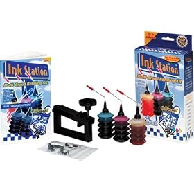 Dataproducts 60391 InkStation Multi-Brand Refilling Kit with Cap Remover (Color)