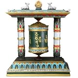 Prayer Wheel - Collectible Buddhism Figurine Statue Sculpture Figure