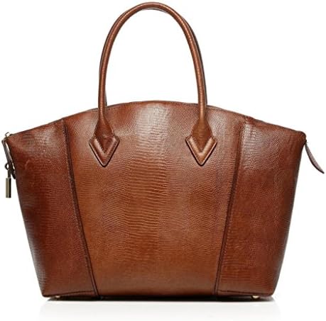 HIDE 1858 Elliot Brown Animal Print Women Fashion Leather Tote Bags LH989 Small