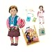 Our Generation Doll with Book - Eva/Mystery of Vanishing Coin