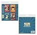 Retro Spoofs Novelty College Humor 2x3 Inch Button Fridge Magnets (Set of 4 Large Magnetic Buttons)