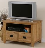 Eden Solid Oak TV / DVD / VCR Cabinet