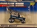 Mattel Hot Wheels 1999 1:64 Scale Blue Radio Flyer Wagon Die Cast Car Collector #837