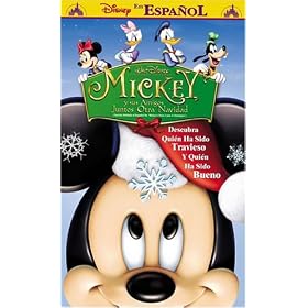Mickey's Twice Upon a Christmas (Spanish) [VHS]
