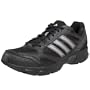 adidas Men's Duramo 2 Running Shoe,Black/Steel/Tin Metallic,10.5 M
