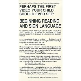 Perhaps the First Video Your Child Should Ever See: Beginning Reading & Sign Language (Ages 2 - 12) [VHS]