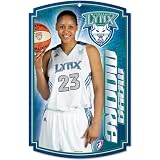 WNBA Minnesota Lynx Jessica Moore 11-by-17-Inch Wood Sign "Traditional Look"