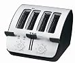 T-Fal TT7461002 Avante Deluxe 4-Slice Toaster, Black