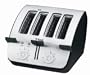T-Fal Avante Deluxe 4-Slice Toaster, Black