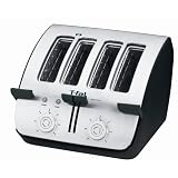 T-FalTT7461002AvanteDeluxe4-SliceToaster,Black