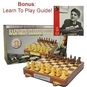 Kasparov Classic Travel Chess Set by Trademark Global