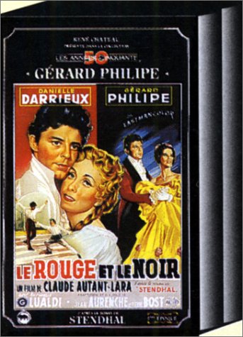 Coffret G�rard philippe;le rouge et le noir en 2 epoques