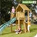 Spielturm Jungle Gym CUBBY - Kletterturm mit Rutsche grün