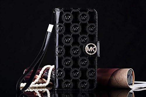 New Luxury C-Leather Wallet Style Flip Case Cover For Samsung Galaxy Note4 S5 S6 S6 Edge Retail Packaging (Samsung S6 Edge Black)