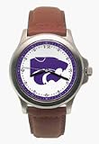 Kansas State Wildcats NCAA Powercat Women's Rookie Watch with Leather Strap