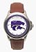 Kansas State Wildcats NCAA Powercat Women's Rookie Watch with Leather Strap