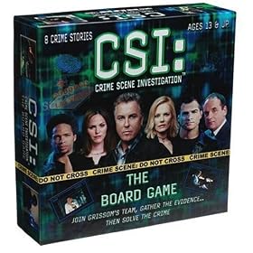 CSI: Crime Scene Investigation The Board Game