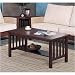 Cappuccino Coffee And One End Table Set