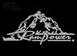 Ram Power Upstream Images Silver Vinyl Wildlife Car Truck Window Decal Sticker Ram Power Upstream Images Silver Vinyl Wildlife Car Truck Window Decal Sticker