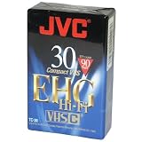 JVC TC30EHGB 30 Minute Blank VHS-C Tape