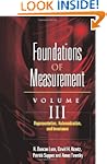 Foundations of Measurement Volume III...