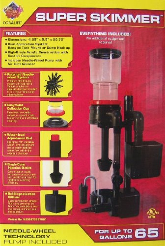 Coralife Super Skimmer, 65 Gal