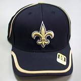 New Orleans Saints Structured Flex Fitted Hat Size S/m