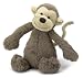 Plush Bashful Medium Monkey 12"