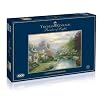 Gibsons Lamplight Brooke Jigsaw Puzzle by Thomas Kinkade (2000 pieces)