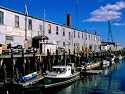 Old Port Exchange Area, Fishing Docks, Portland, Maine Photographic Poster Print by John Elk III, 40x30