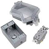 Pass & Seymour WPWIUKITC Weatherproof While-In-Use GFCI Safety Outlet Kit