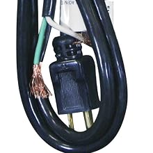 Coleman Cable 09706 16/3 SJT Replacement Power Supply Cable, 13-Amp 125-Volt 6-Feet, Black