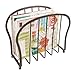 InterDesign York Lyra Newspaper and Magazine Rack for Bathroom, Office, Den - Bronze