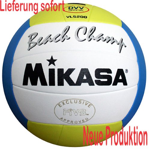 NEU!! ORIGINAL Mikasa Beachvolleyball VLS 200 Modell 2008 Peking 2012 London