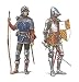 72001 1/72 Burgundian Knights/Archers XV c._s-3