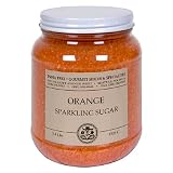 India Tree Popsicle Orange Sparkling Sugar, 3.4-Pound Jars (Pack of 2)