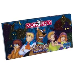 Scooby Doo Fright Fest Edition Monopoly Board Game by