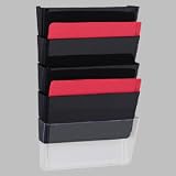Sparco Products / Vertical File System, 3 Count, 13'x4'x14-7/8', Smoke / Mfg Part # 60002