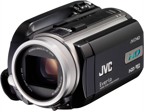 JVC Everio GZ-HD10 AVCHD High Definition Camcorder w/10x Optical Zoom