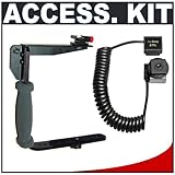 Stroboframe Quick Flip Rotating 350 Flash Bracket + Off-Camera Extension Co ....