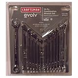 UPC 099575503009 product image for Craftsman Evolv 14 piece Combination Wrench Set SAE Metric | upcitemdb.com