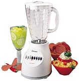Oster 6662 Designer 10-Speed Blender with Plastic Jar, White