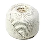 (Price/EA)White cotton 10-ply (medium) string in ball, 475 feet