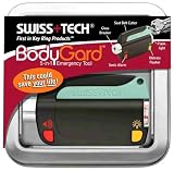 Swiss Tech BGCSBK BodyGard 5-in-1 Multi-Function Emergency Tool with Key Ring