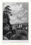 Historic Print (XL): Cartier ascending the St. Lawrence by Olde Yankee Map and Photo Shoppe